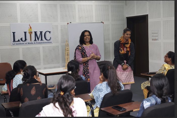 L J Institute of Media and Communications Ahmedabad Training  Workshop  Communication Sewa photo 30